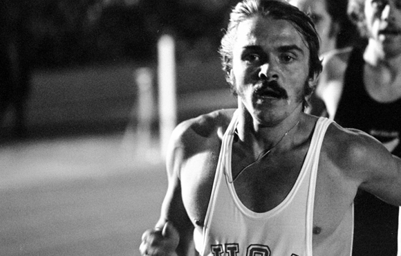 Coos Bay native and secular saint Steve Prefontaine cannot be pleased